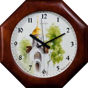 Часы настенные ДС-ВБ28-152 РУСЬ в Кедровом - kedrovyi.mebel54.com | фото