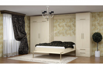 Комплект мебели со шкаф-кроватью трансформер Ратмир в Кедровом - kedrovyi.mebel54.com | фото