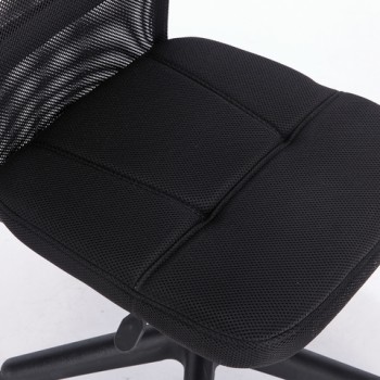 Кресло компактное BRABIX Smart MG-313 (черный) в Кедровом - kedrovyi.mebel54.com | фото