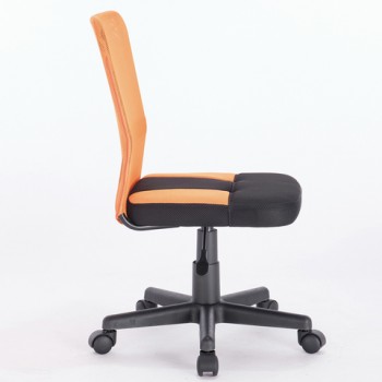 Кресло компактное BRABIX Smart MG-313 (черный, оранжевый) в Кедровом - kedrovyi.mebel54.com | фото
