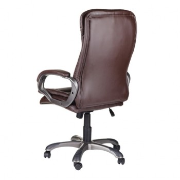 Кресло офисное BRABIX Omega EX-589 (коричневое) в Кедровом - kedrovyi.mebel54.com | фото