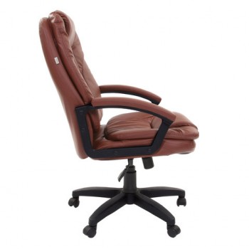 Кресло офисное BRABIX Trend EX-568 (коричневый) в Кедровом - kedrovyi.mebel54.com | фото
