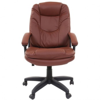 Кресло офисное BRABIX Trend EX-568 (коричневый) в Кедровом - kedrovyi.mebel54.com | фото