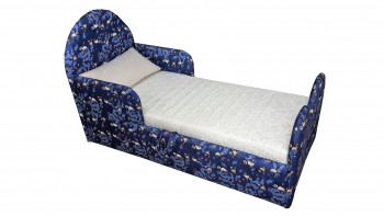 Кровать детская Соня (Печать Панда синий., 1 категория) в Кедровом - kedrovyi.mebel54.com | фото