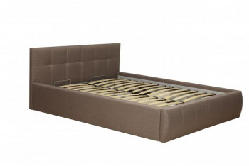 Кровать "Диана" ш. 1400 (Н=1010мм) (жаккард шоколад) в Кедровом - kedrovyi.mebel54.com | фото