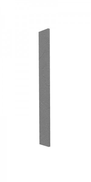 Панель торцевая (для шкафа верхнего торцевого высокого) ВПТ 400 Лофт (Штукатурка серая) в Кедровом - kedrovyi.mebel54.com | фото