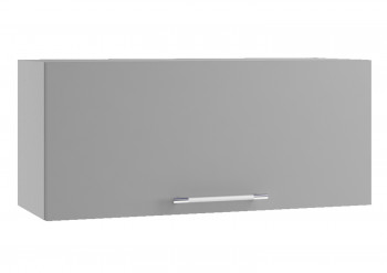 Ройс ПГ 800 Шкаф верхний горизонтальный (Графит софт/корпус Серый) в Кедровом - kedrovyi.mebel54.com | фото