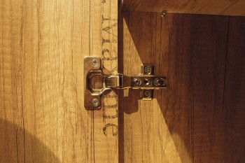 Шкаф для одежды «Пилигрим» (Дуб Каньон светлый, Фон серый) в Кедровом - kedrovyi.mebel54.com | фото