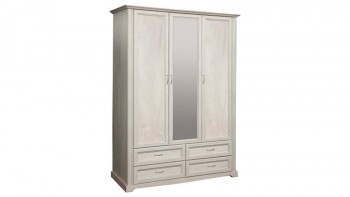 Шкаф для одежды "Сохо" (бетон пайн белый/4 ящика/1532) в Кедровом - kedrovyi.mebel54.com | фото