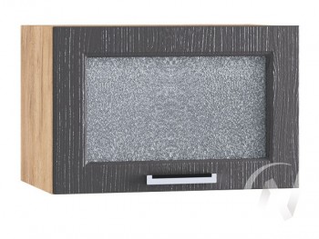 Шкаф Луксор ШВГС 500 (Клен серый/Дуб крафт золотой/верхний/горизонт/стекло) в Кедровом - kedrovyi.mebel54.com | фото
