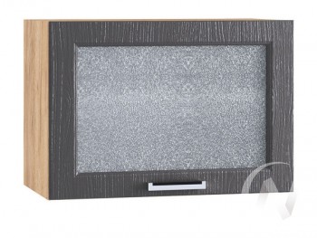 Шкаф Луксор ШВГС 609 (Клен серый/Дуб крафт золотой/верхний/горизонт/стекло) в Кедровом - kedrovyi.mebel54.com | фото