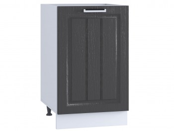Шкаф нижний 450, ШН 450 (Клен серый/корпус белый) в Кедровом - kedrovyi.mebel54.com | фото