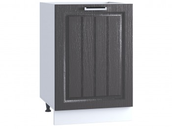 Шкаф нижний под мойку 500, ШНМ 500 (Клен серый/корпус белый) в Кедровом - kedrovyi.mebel54.com | фото