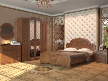 Спальный гарнитур Мария  в Кедровом - kedrovyi.mebel54.com | фото