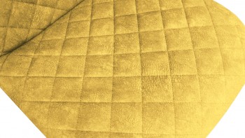Стул «Ричи» К3 Черный муар/Микровелюр Wellmart Yellow в Кедровом - kedrovyi.mebel54.com | фото