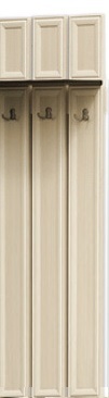 Вешалка для одежды навесная ДЛЯ ПРИХОЖЕЙ ВШ Венге/Дуб выбеленный в Кедровом - kedrovyi.mebel54.com | фото