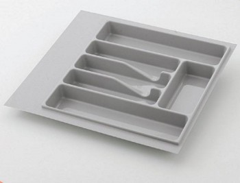 Вкладыш для кухонных принадлежностей, серый, Volpato 300 мм в Кедровом - kedrovyi.mebel54.com | фото